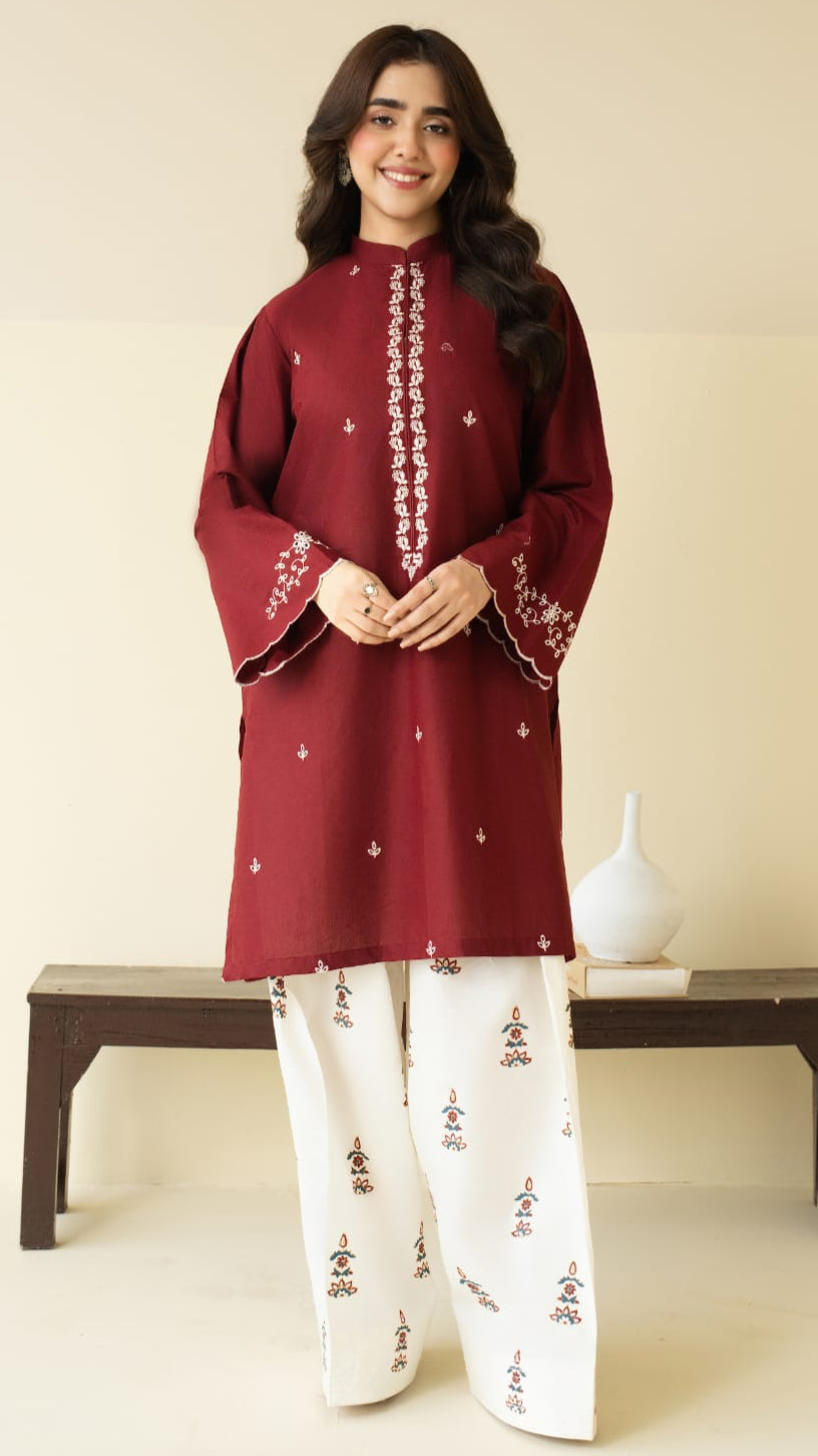 Arzo Emb Farshi Shalwar Set