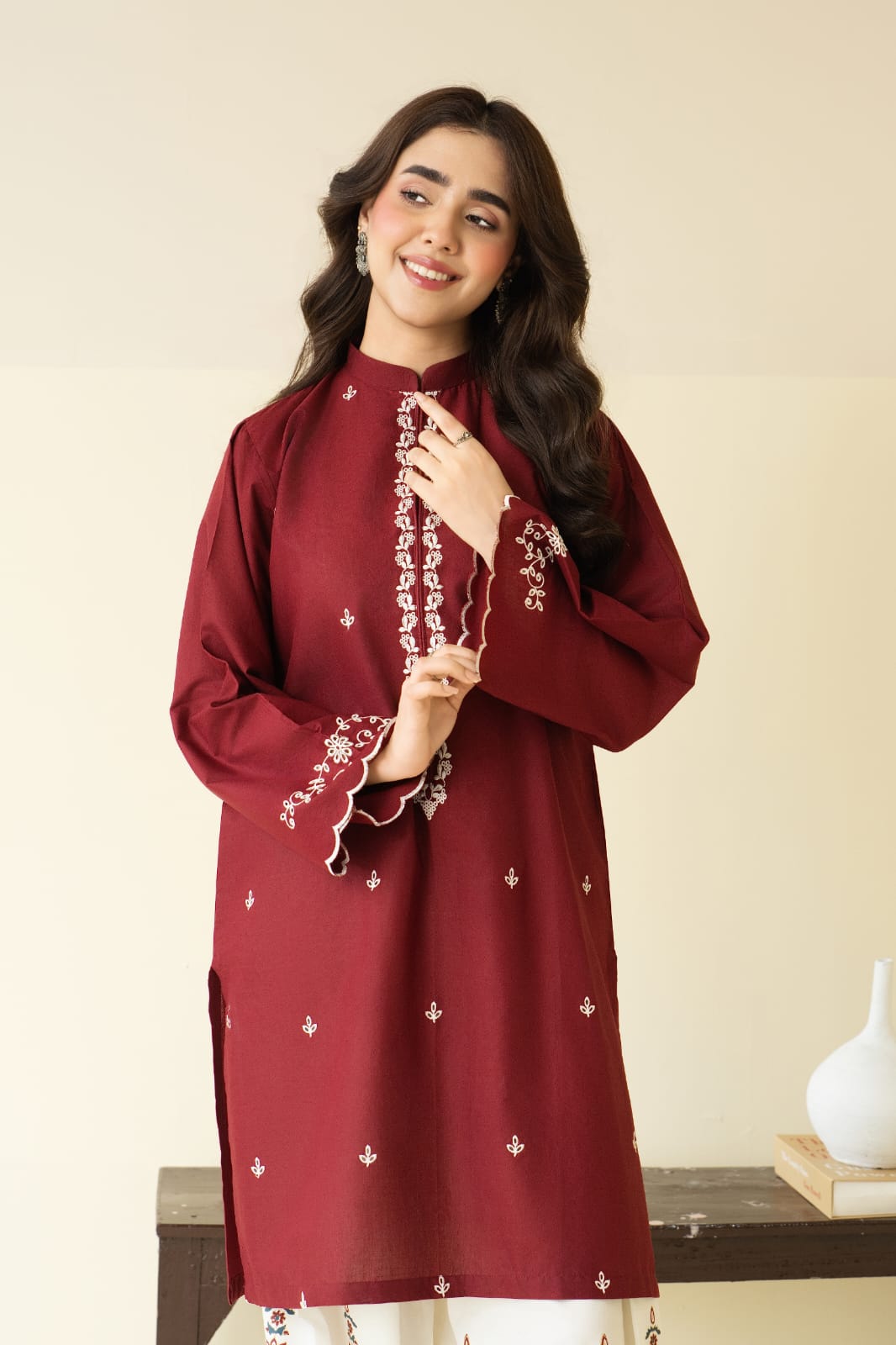 Arzo Emb Farshi Shalwar Set