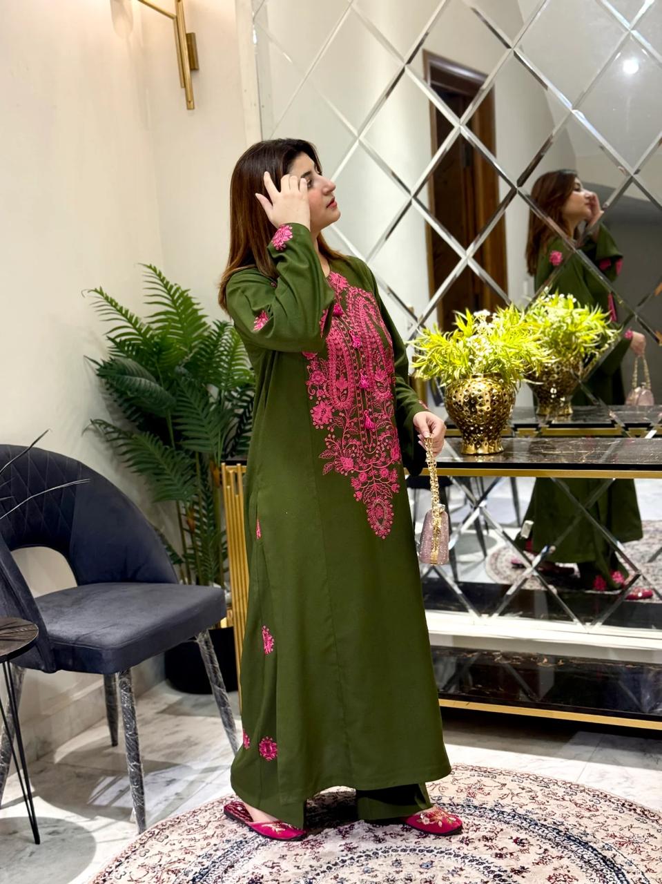 Rohni Embroidered Co Ord Set