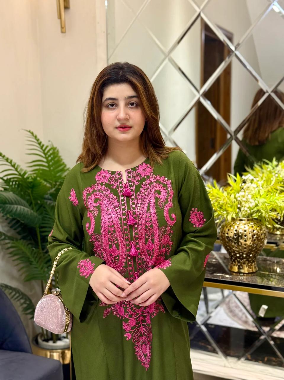 Rohni Embroidered Co Ord Set