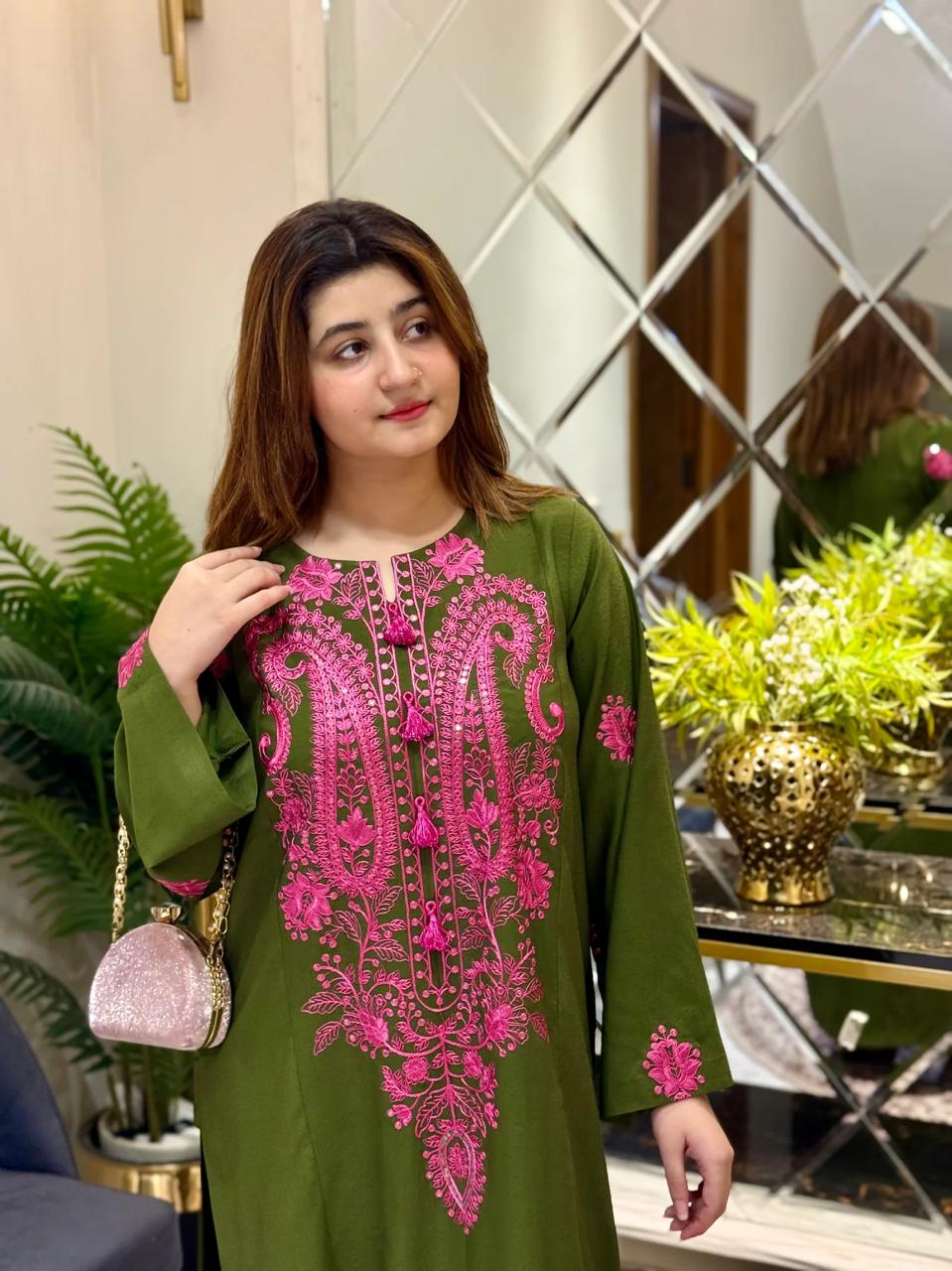 Rohni Embroidered Co Ord Set