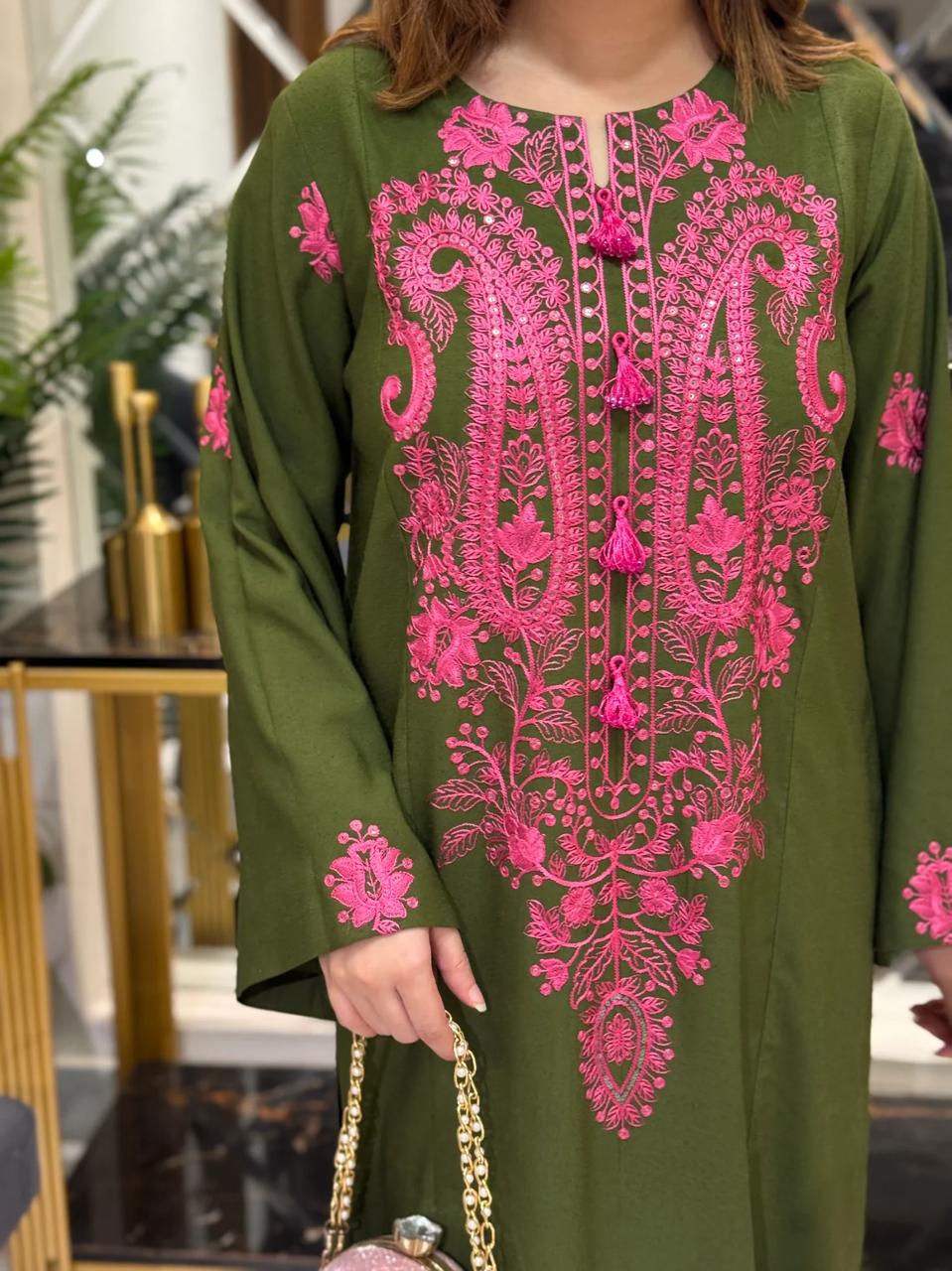 Rohni Embroidered Co Ord Set