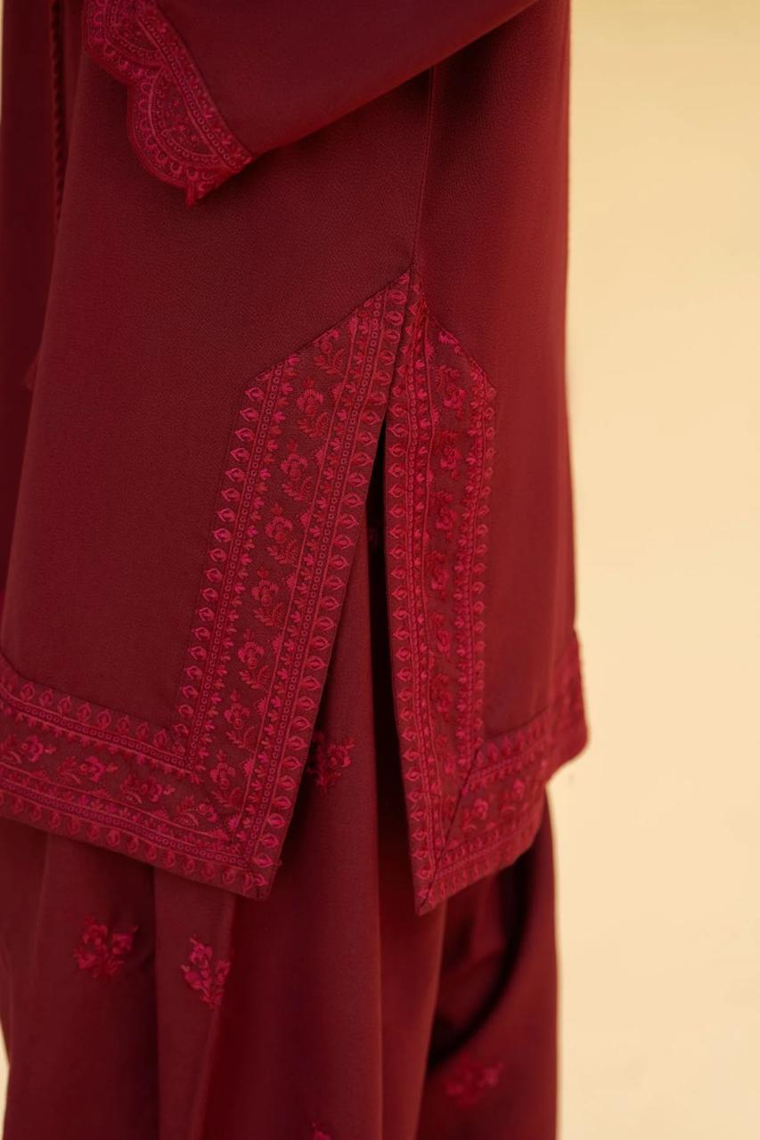 Meherza Emb Farshi Shalwar