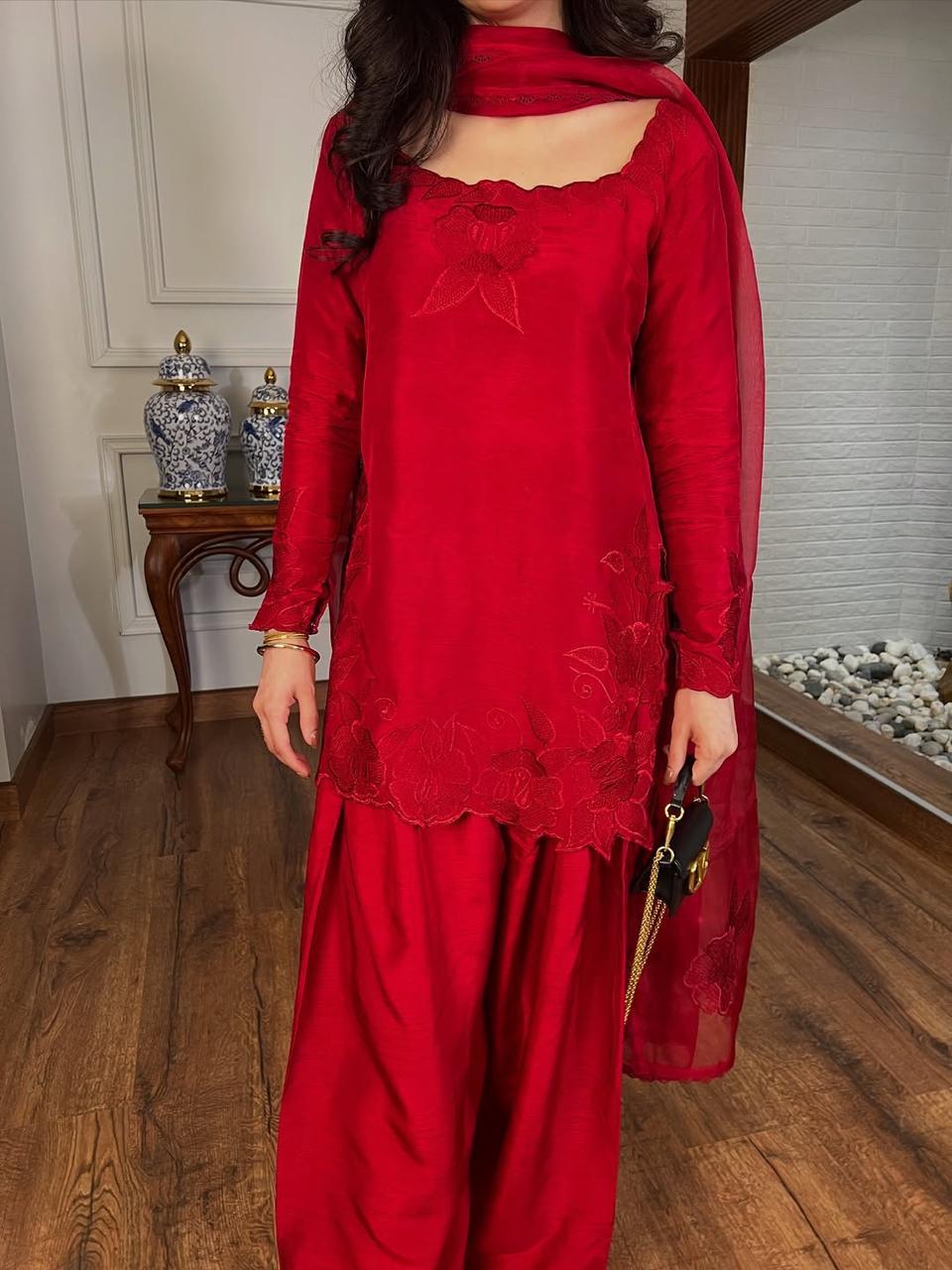 Zauq Embroidered 3Pc