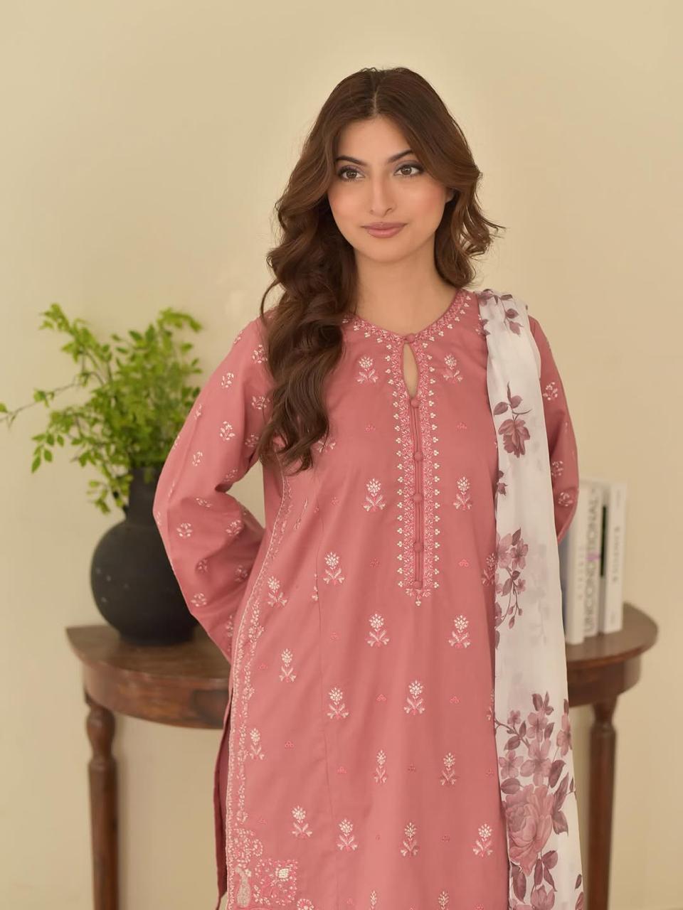 Irha Embroidered 3pc
