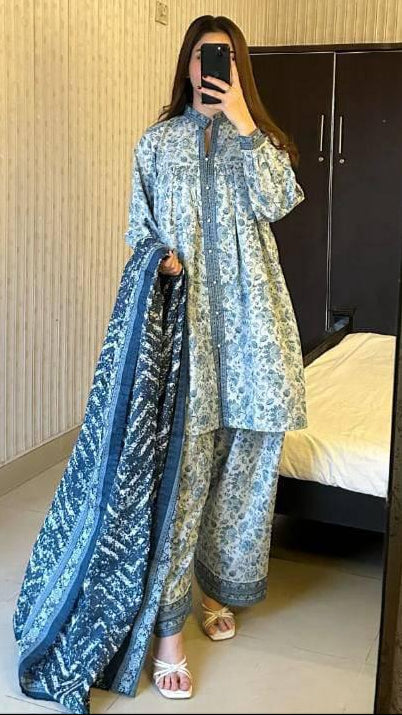 Aqsa Farshi Shalwar 3pc