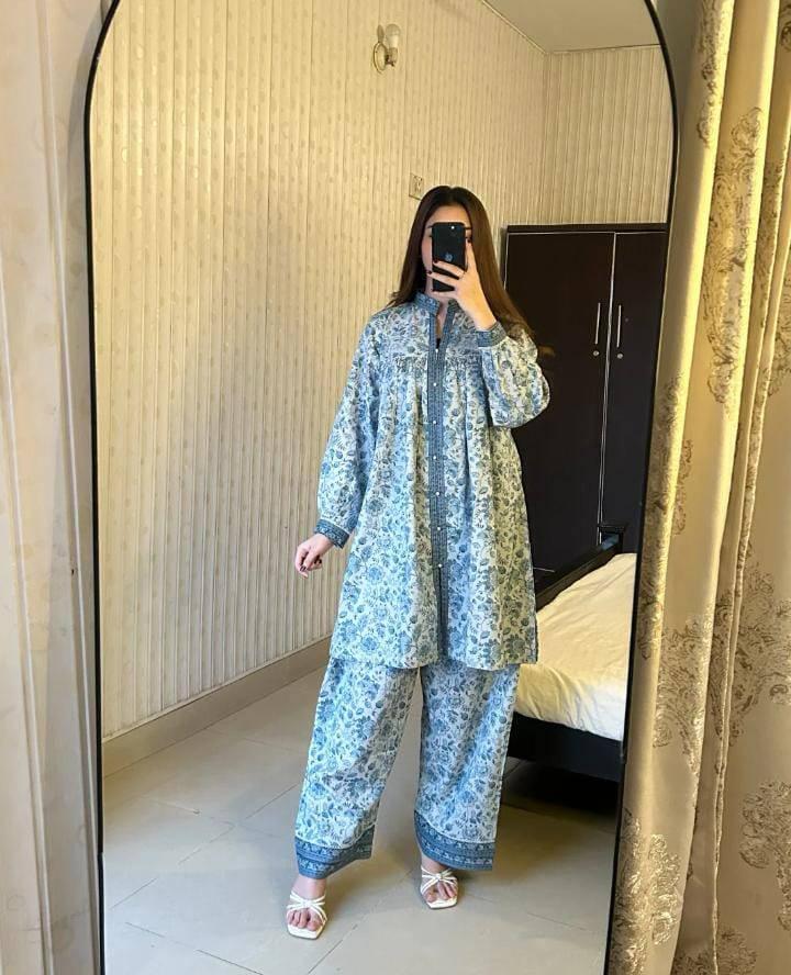 Aqsa Farshi Shalwar 3pc