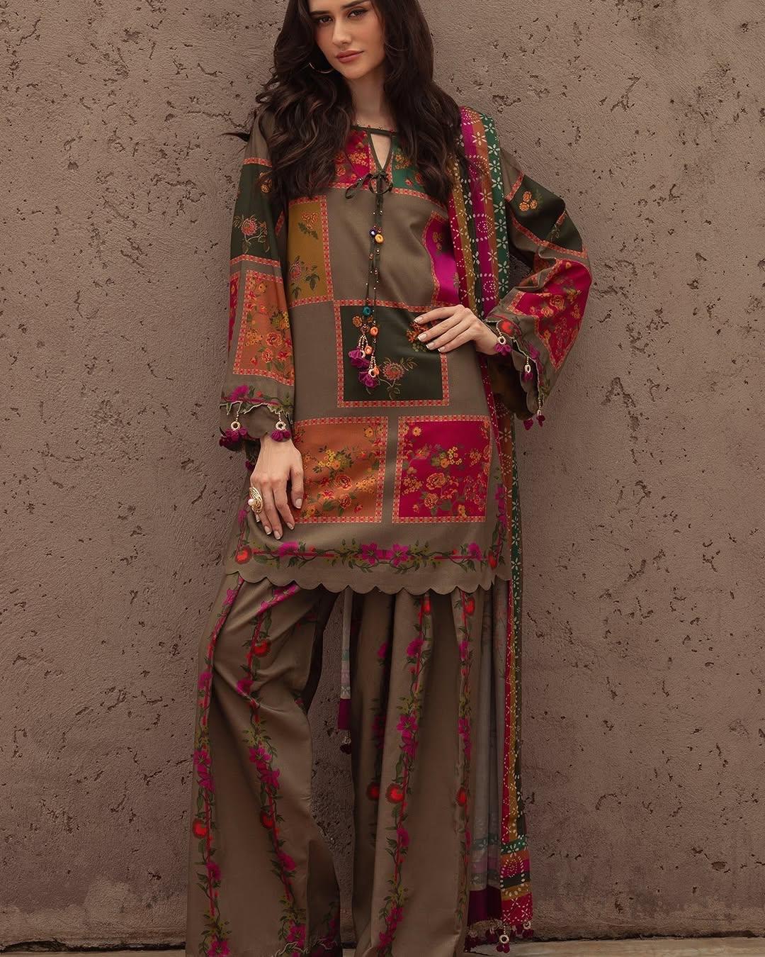 Anisha Digital Printed 3pc