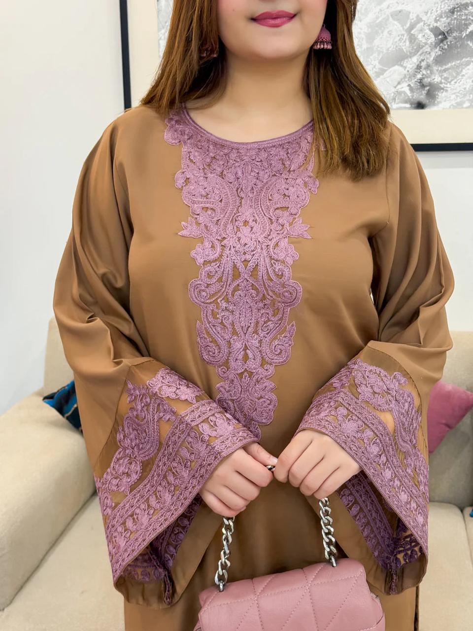 Sawera Embroidered Set