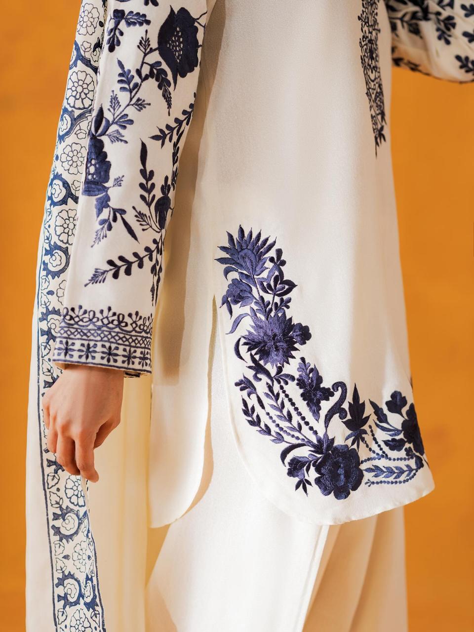 Jordan Emb Farshi Shalwar 3pc