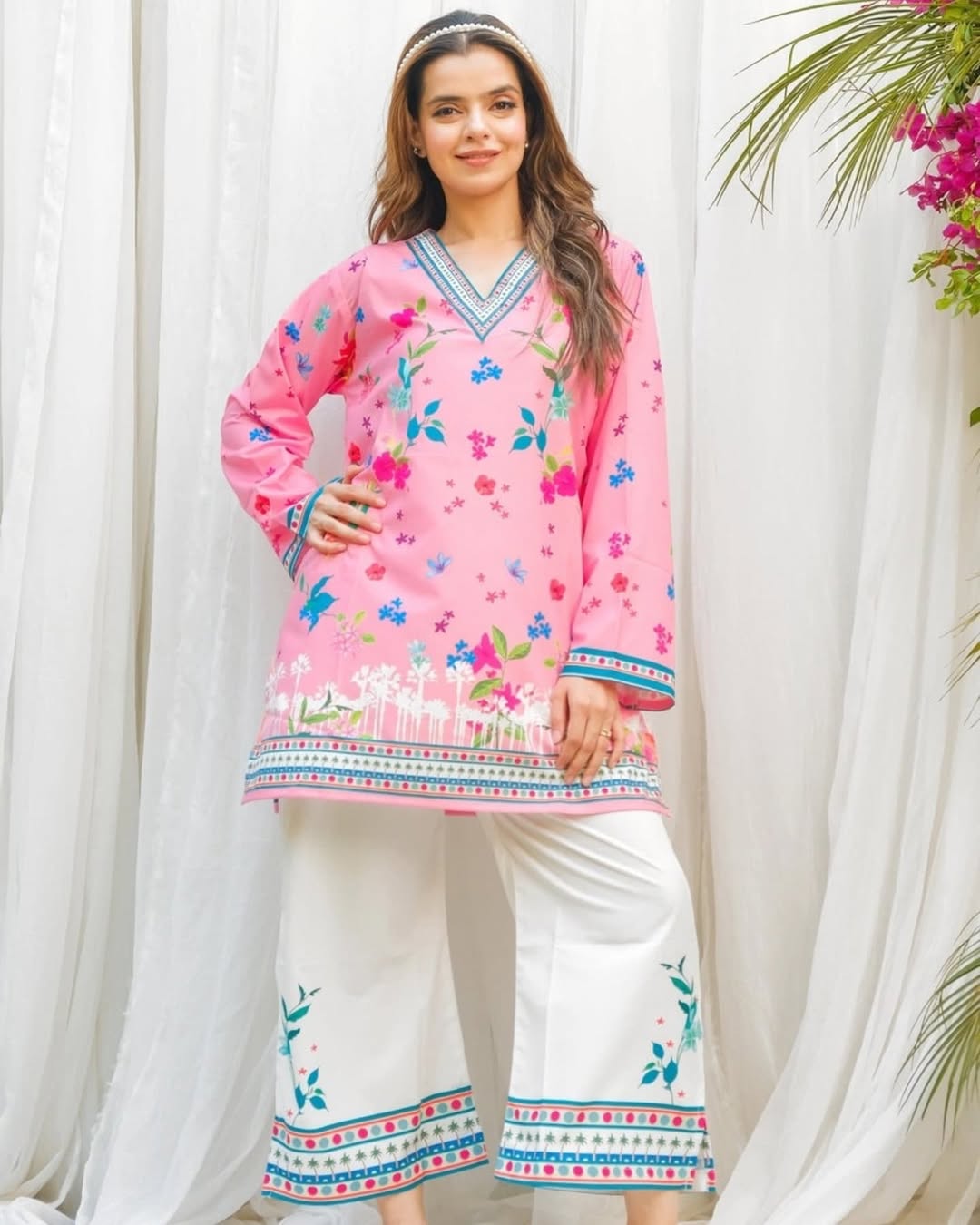 Dananeer Digital Co-ord Set