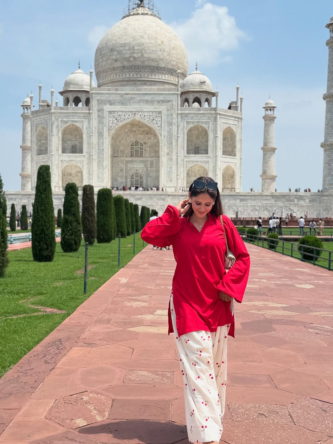 Mahi Emb Farshi Shalwar Set