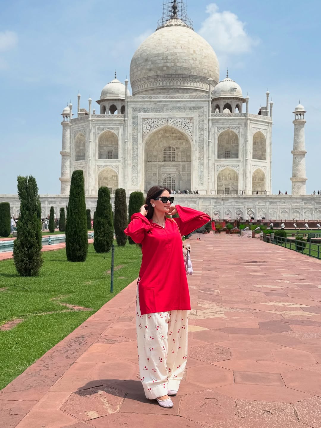 Mahi Emb Farshi Shalwar Set