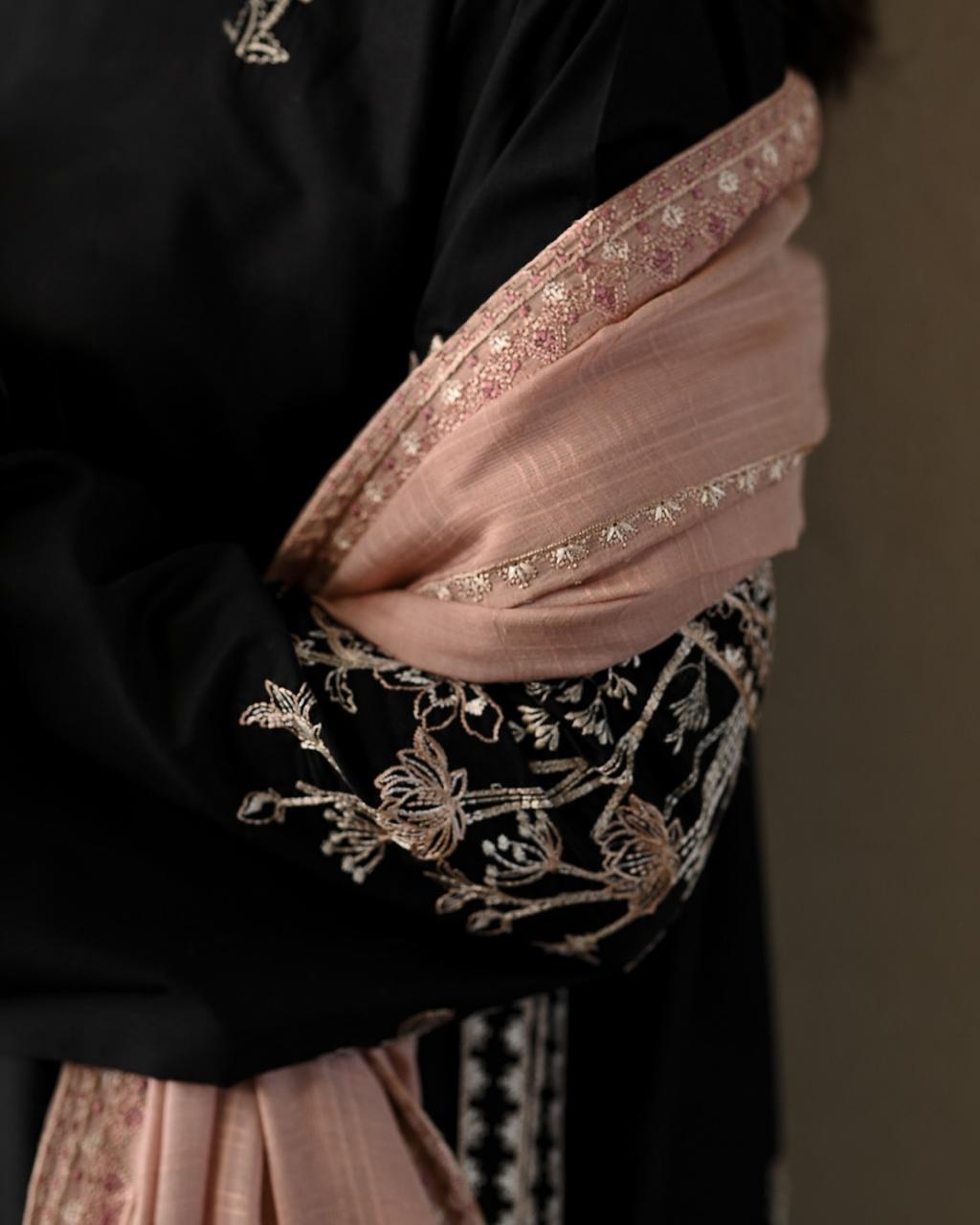 Zaib Embroidered Farshi Plazo