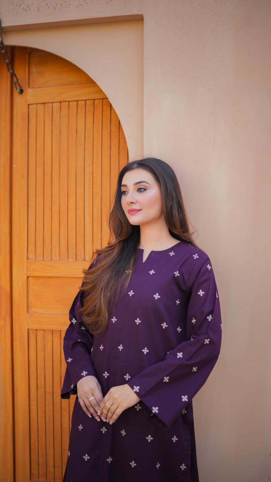 Zafa Embroidered Co-ord Set