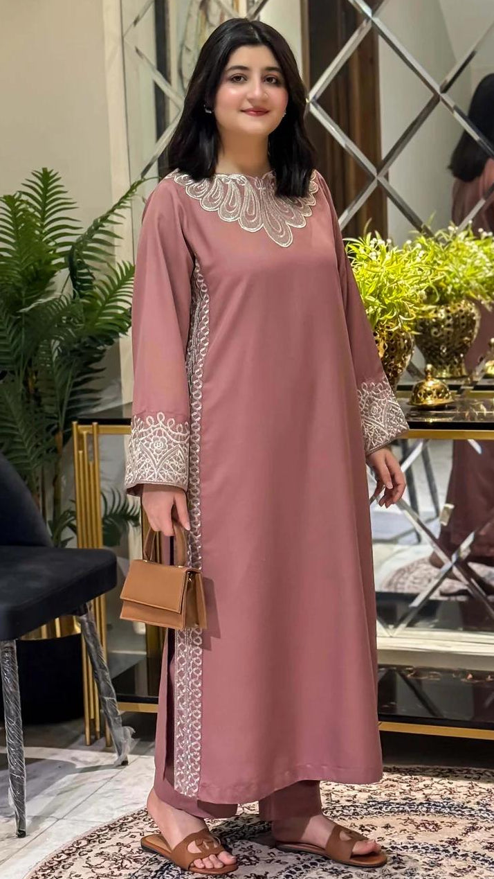 Minal Embroidered Co Ord Set