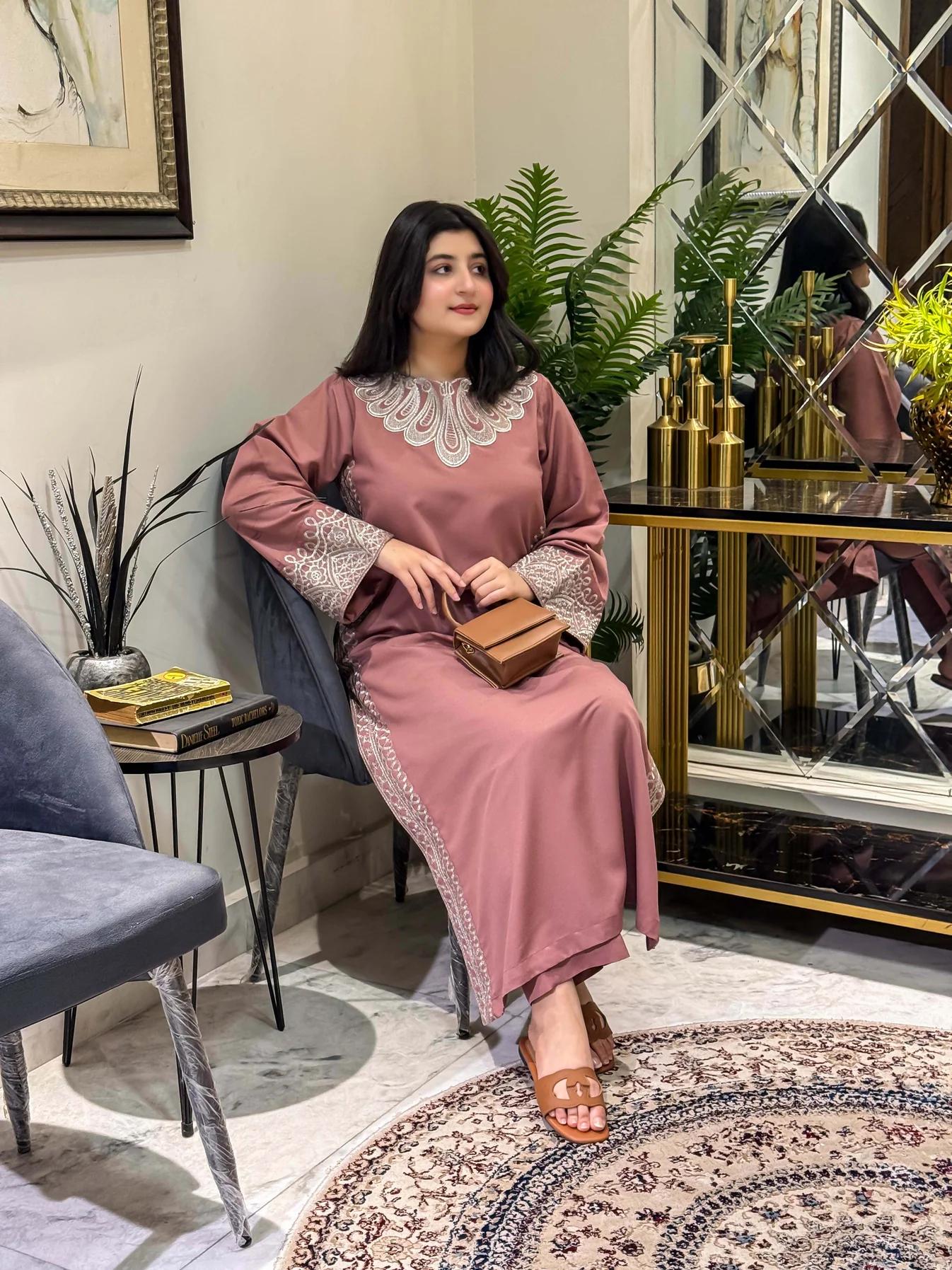 Minal Embroidered Co Ord Set