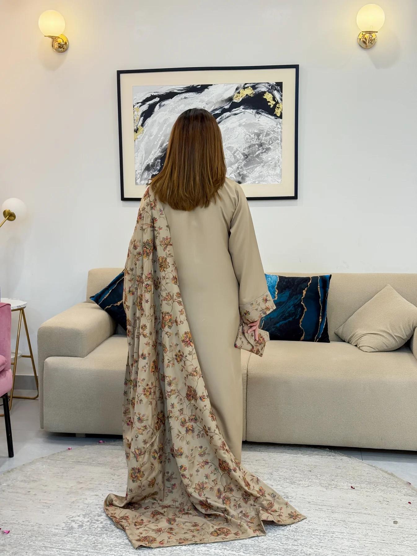 Wasle Emb Shawl 3pc Set