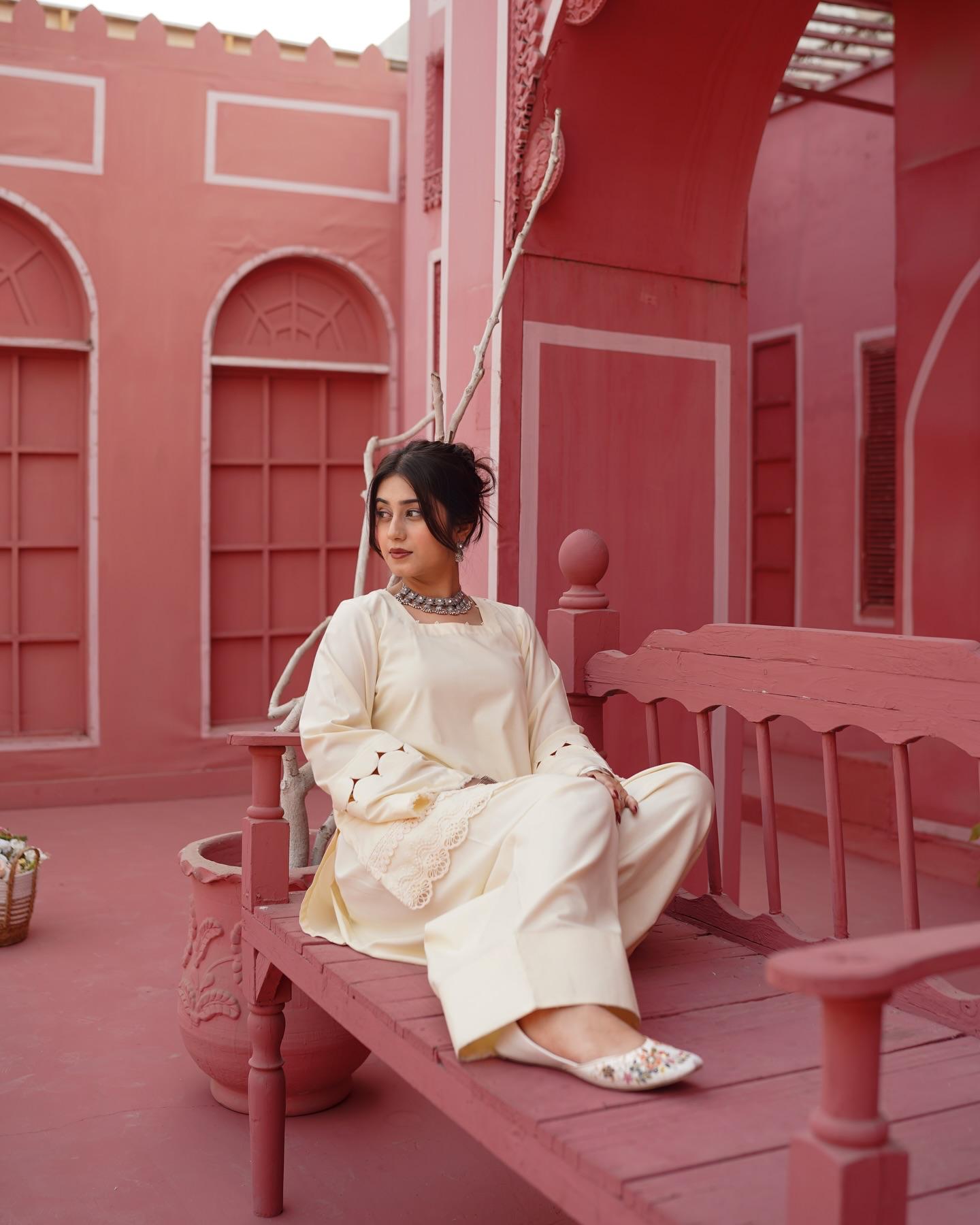 Malai Farshi Shalwar Set