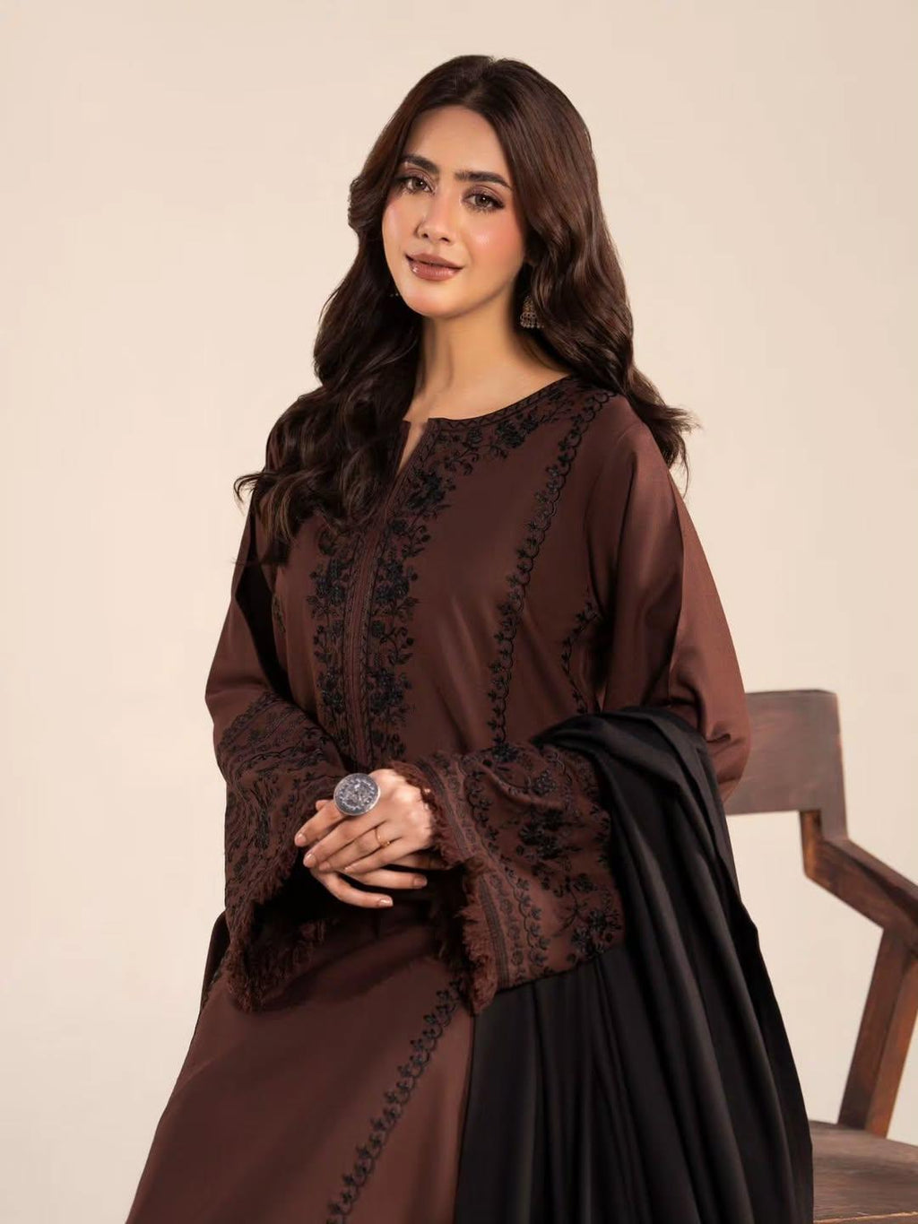 Sanam Embroidered 3pc