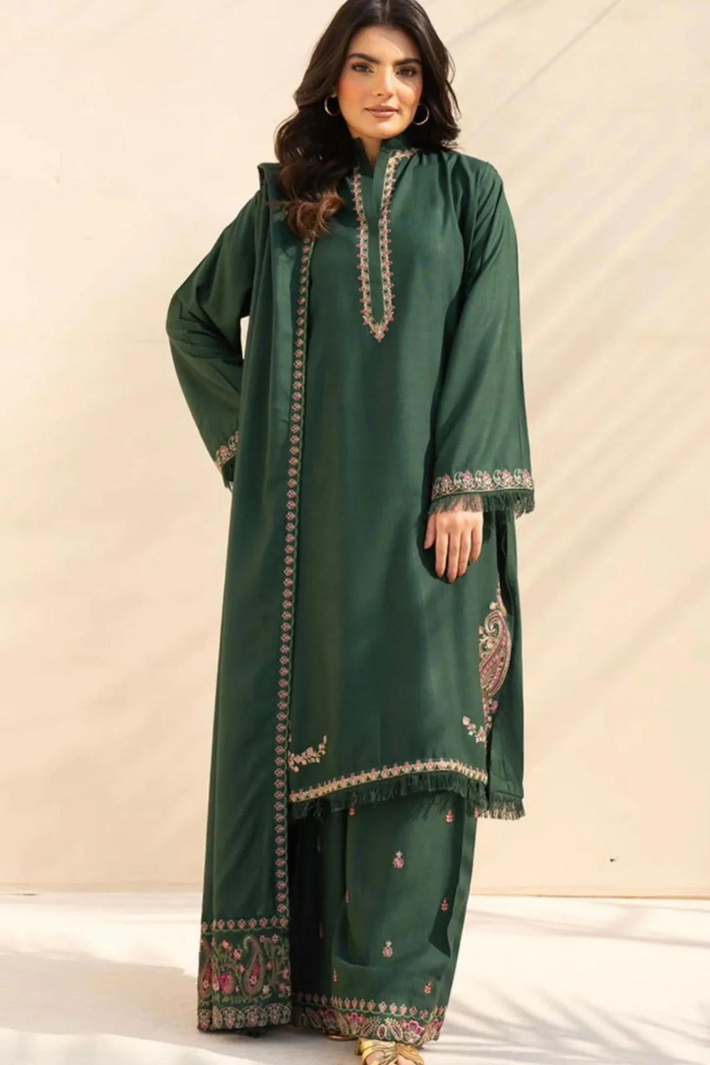 Turbat Embroidered 3pc