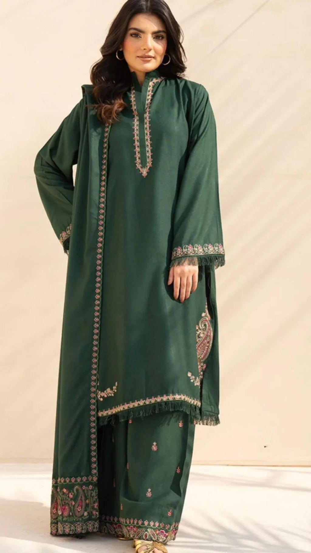 Turbat Embroidered 3pc