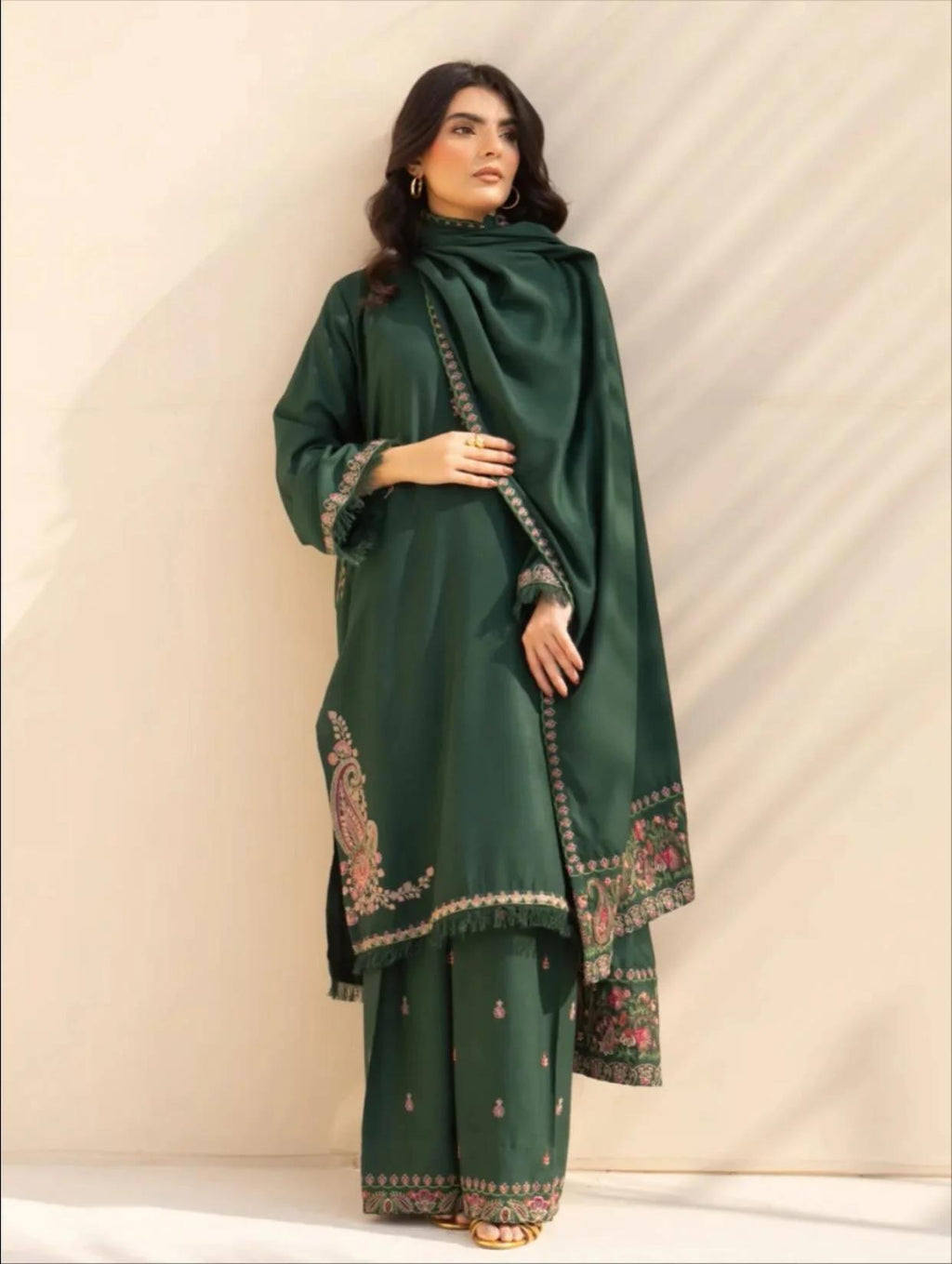 Turbat Embroidered 3pc