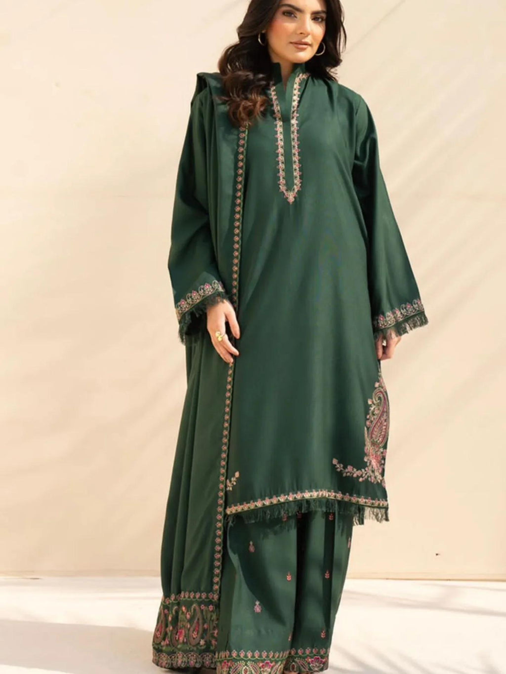 Turbat Embroidered 3pc