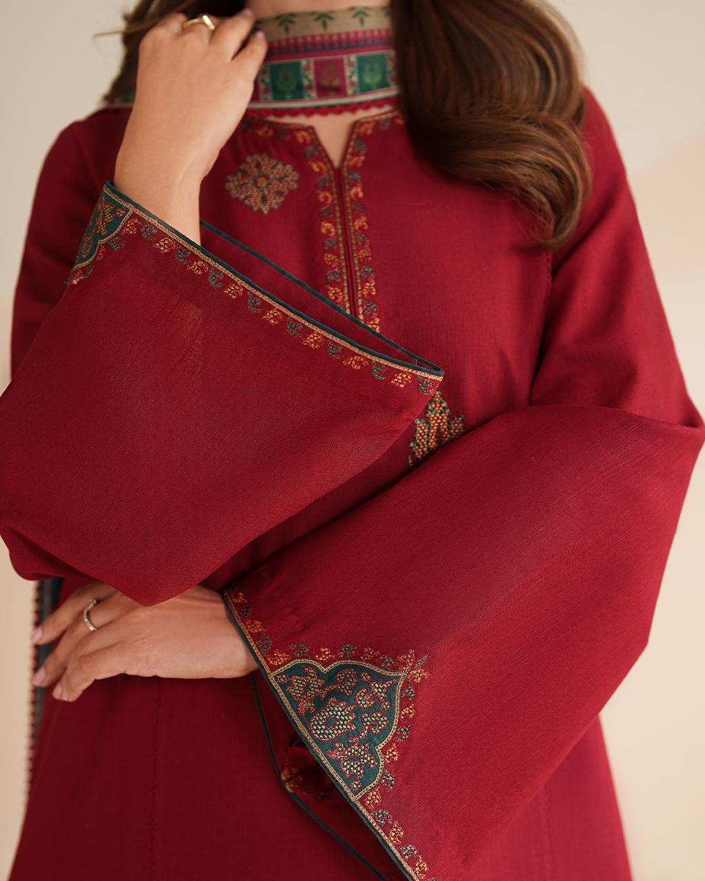 Horain Embroidered 3pc