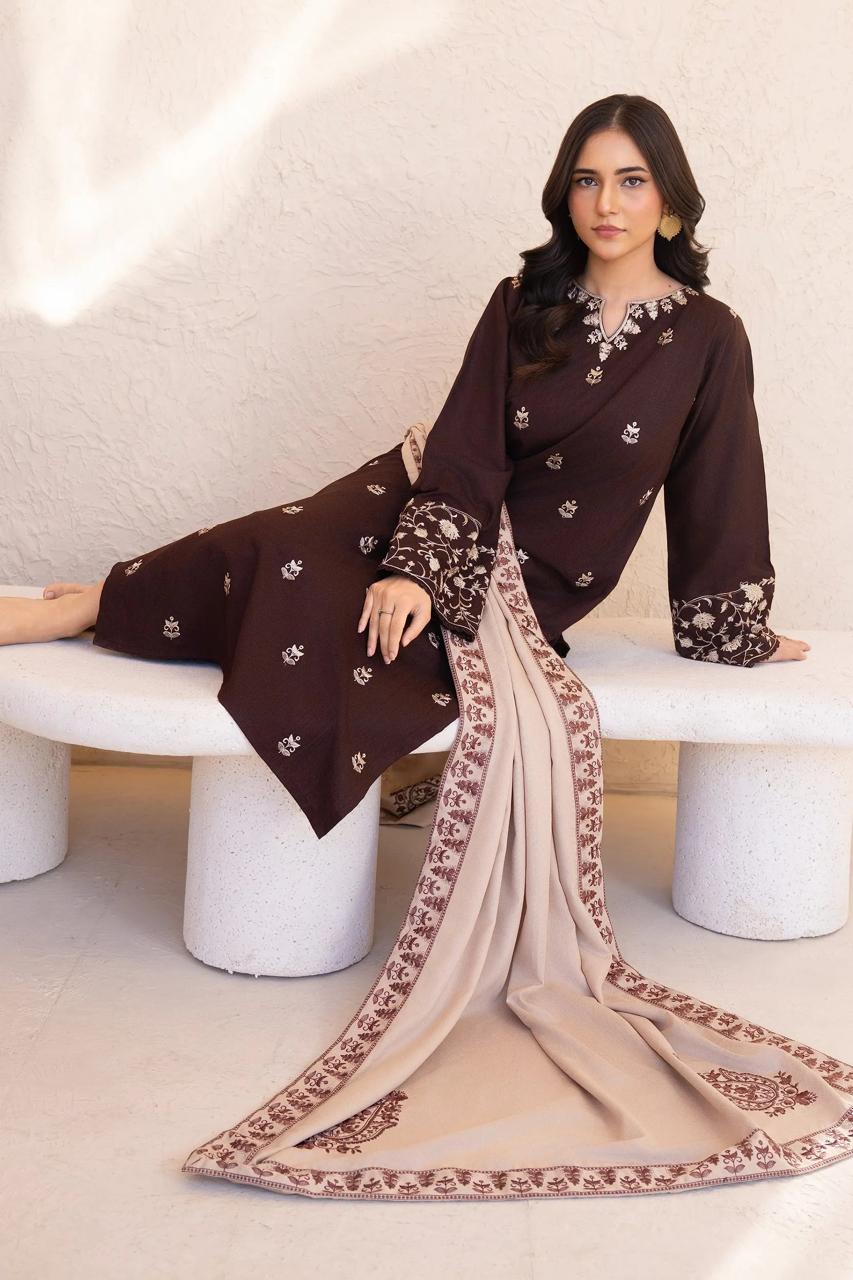 Saiban Embroidered 3pc