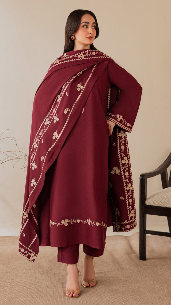 Nisa Embroidered 3pc