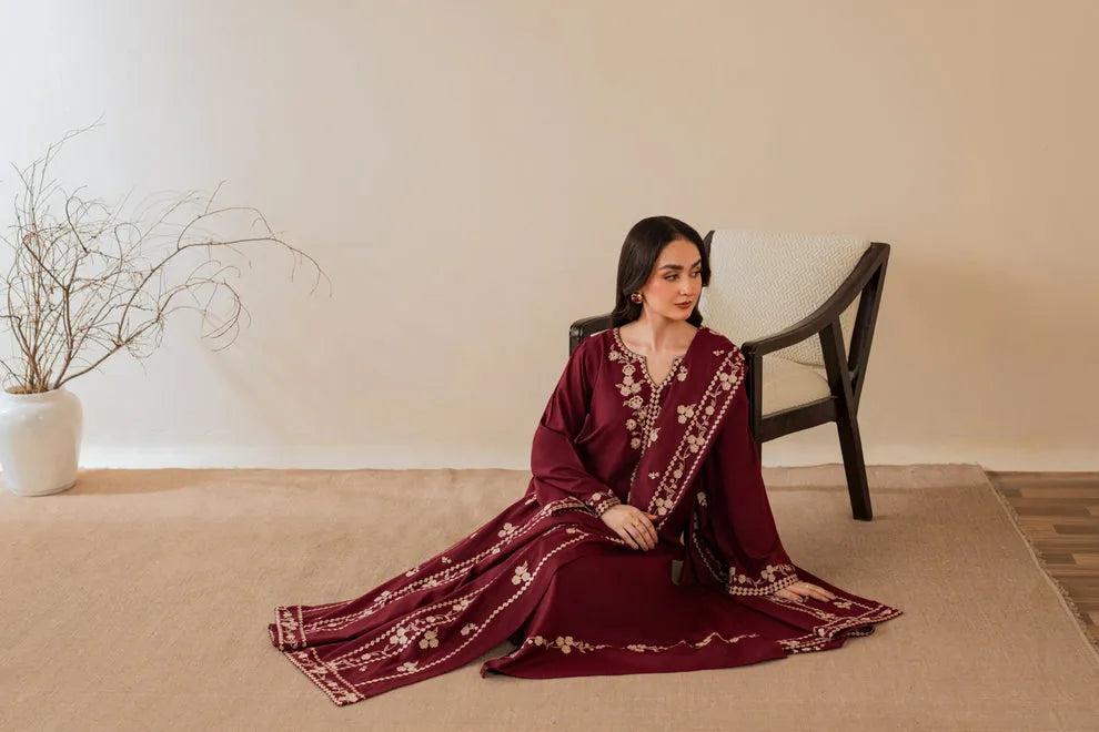 Nisa Embroidered 3pc